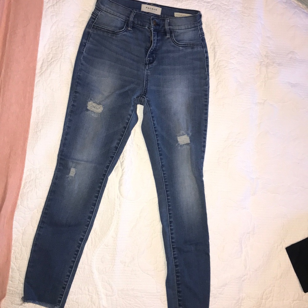 high-rise ankle jegging from Pacsun
